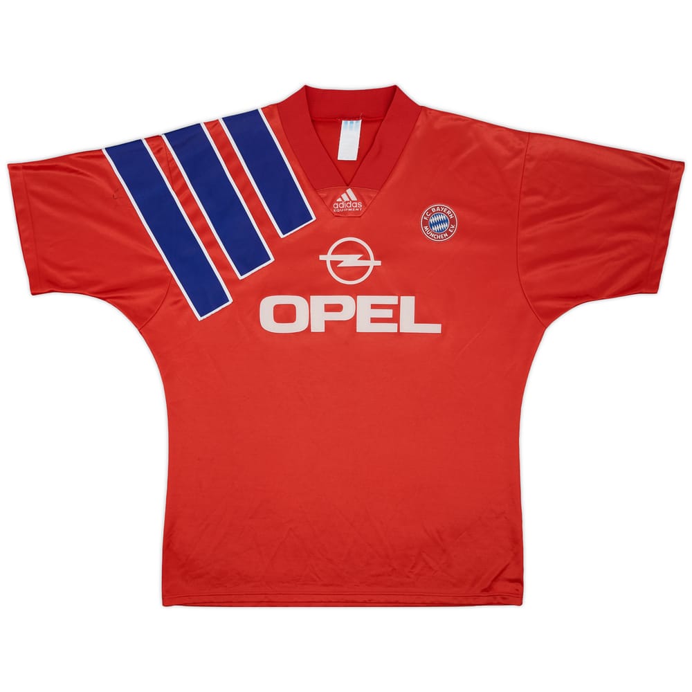1991-93 Bayern Munich Home Shirt - 7/10 - (XL)