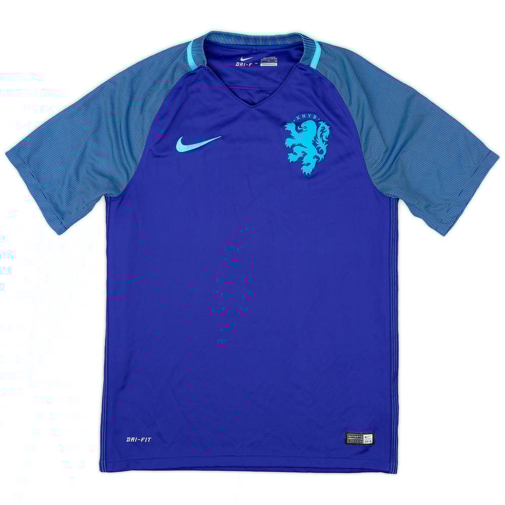 2016 Netherlands Away Shirt - 8/10 - (S)
