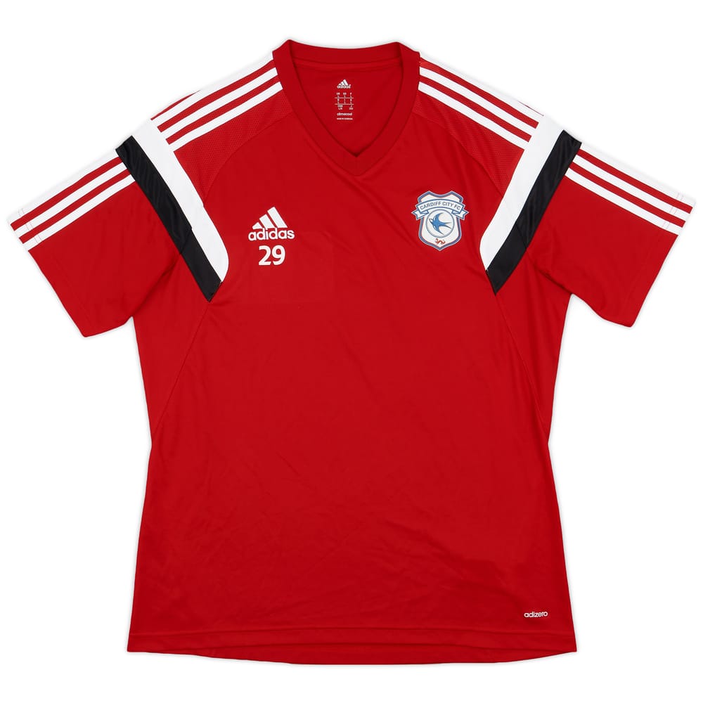 2015-16 Cardiff Player Issue adidas Training Shirt #29 - 9/10 - (L)