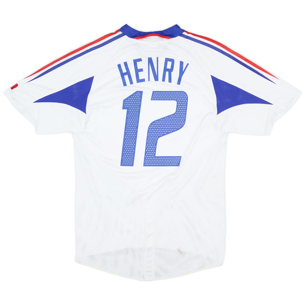 2004-06 France Away Shirt Henry #12 - 8/10 - (M)