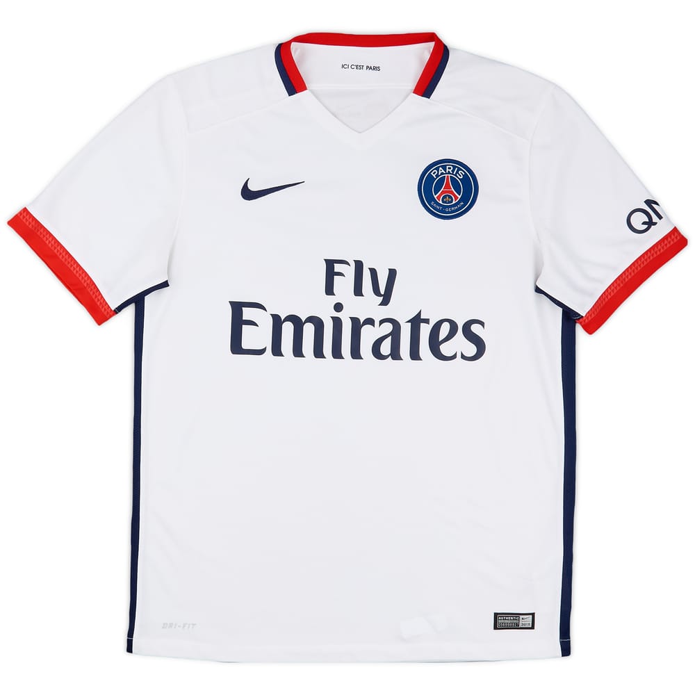 2015-16 Paris Saint-Germain Away Shirt - 8/10 - (M)