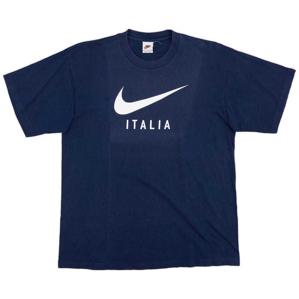 1998-99 Italy Nike Fan Tee - 8/10 - (L)