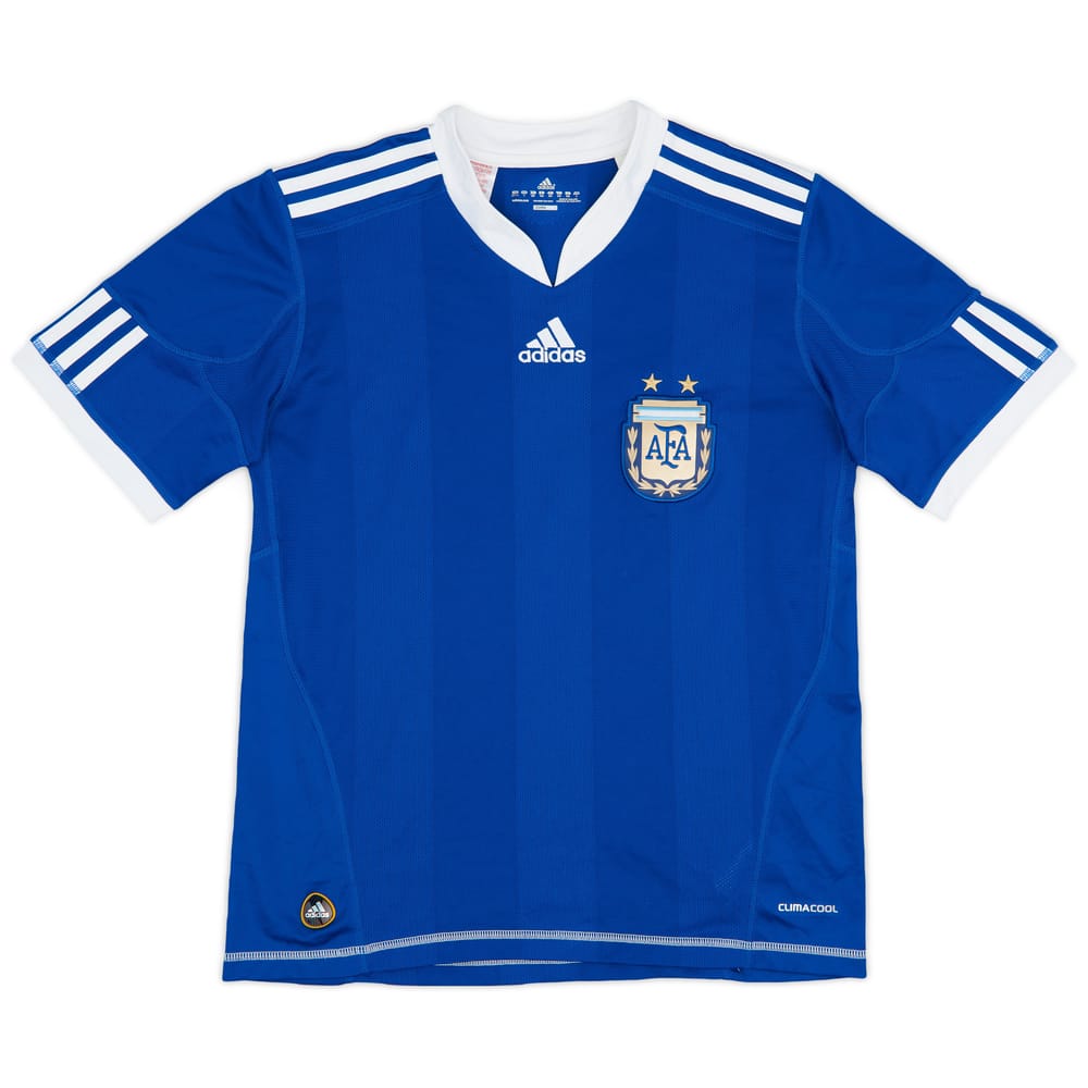 2010-11 Argentina Away Shirt - 8/10 - (L.Boys)