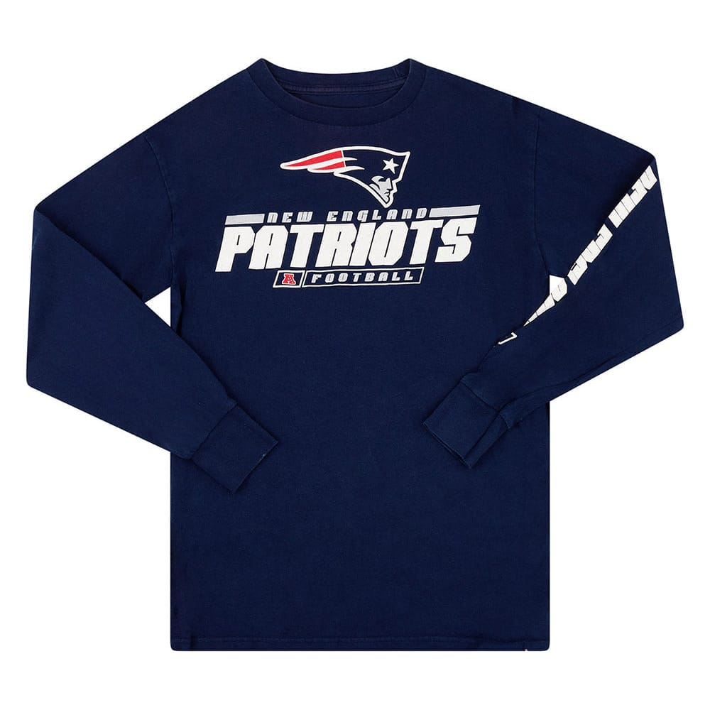 2010s New England Patriots NFL L/S Graphic Tee M