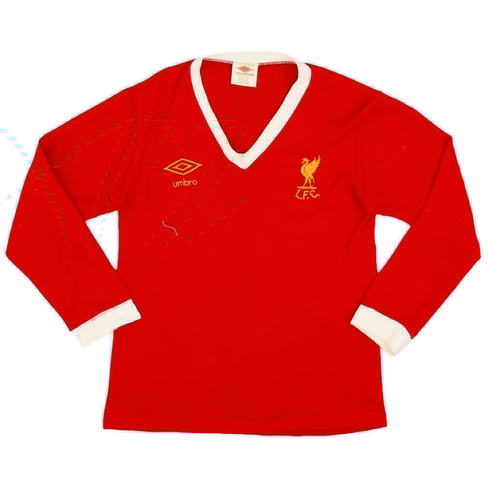 1979-82 Liverpool Home L/S Shirt - 5/10 - (S)