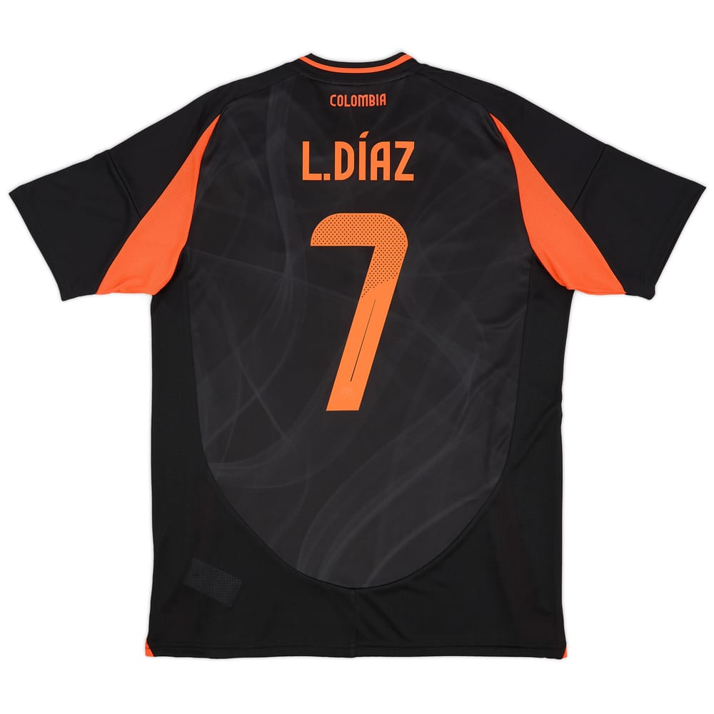 2024-25 Colombia Away Shirt L.Diaz #7