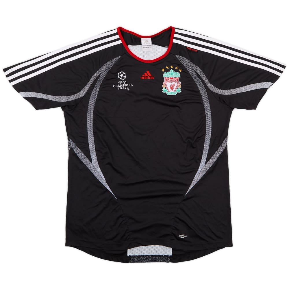 2006-07 Liverpool adidas CL Training Shirt - 9/10 - (L)