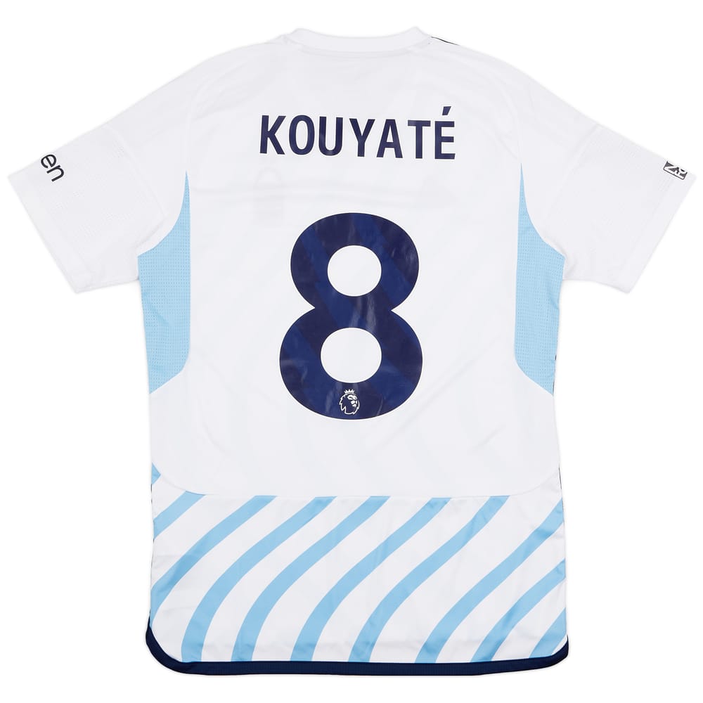 2023-24 Nottingham Forest Match Issue Away Shirt Kouyate #8