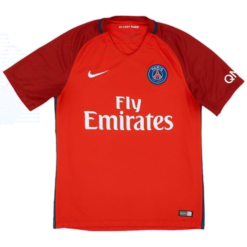 2016-17 Paris Saint-Germain Away Shirt - 7/10 - (M)