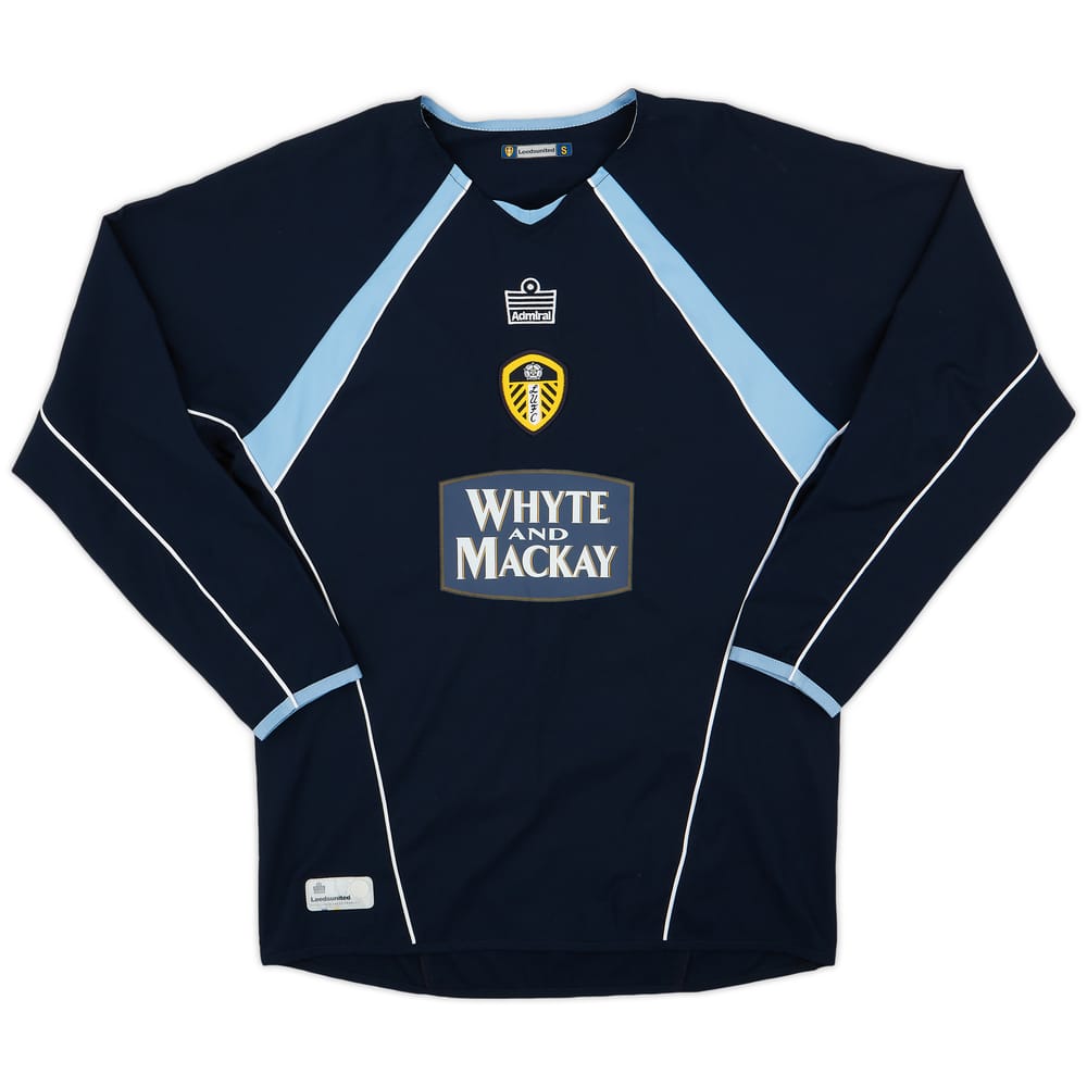 2005-06 Leeds United Away L/S Shirt - 9/10 - (S)