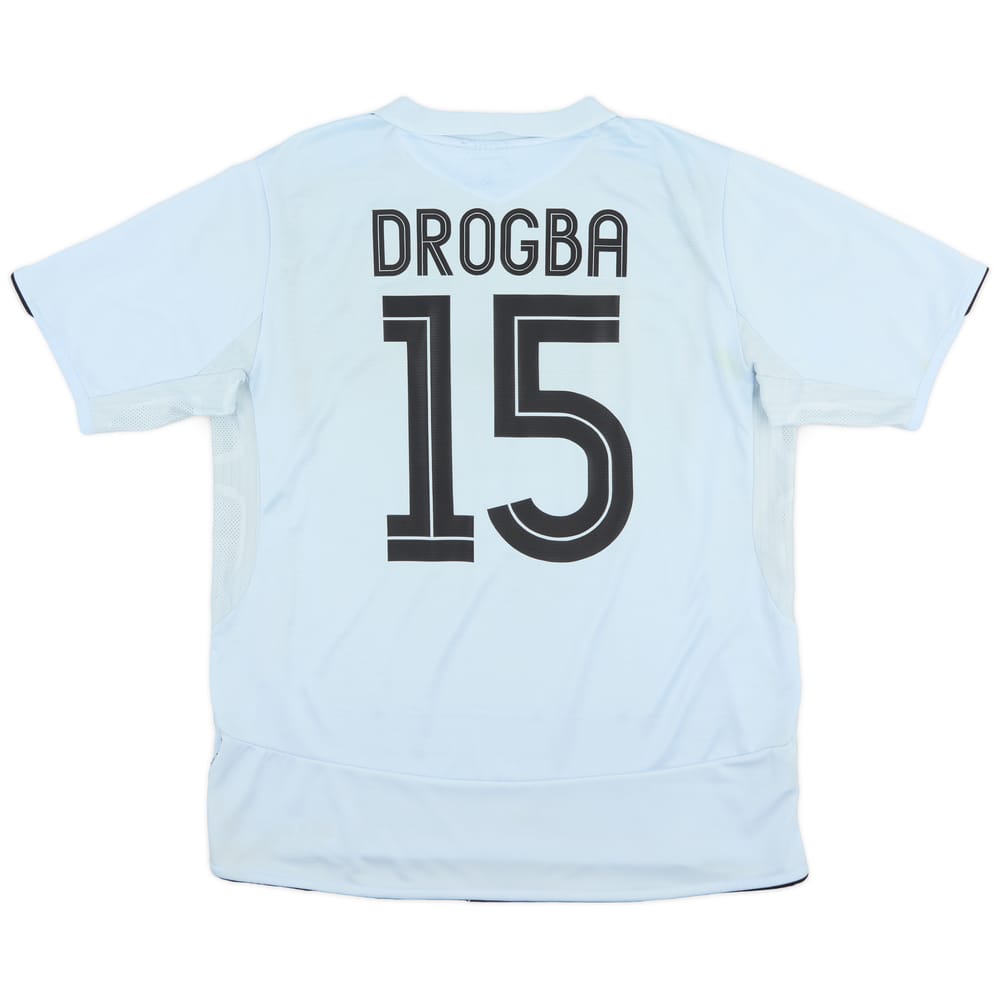 2005-06 Chelsea Away Shirt Drogba #15 - 8/10 - (XL)