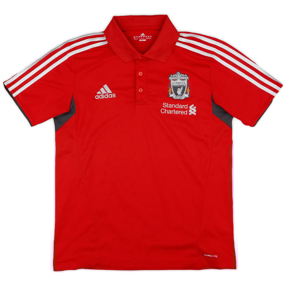 2011-12 Liverpool adidas Polo Shirt - 9/10 - (M)