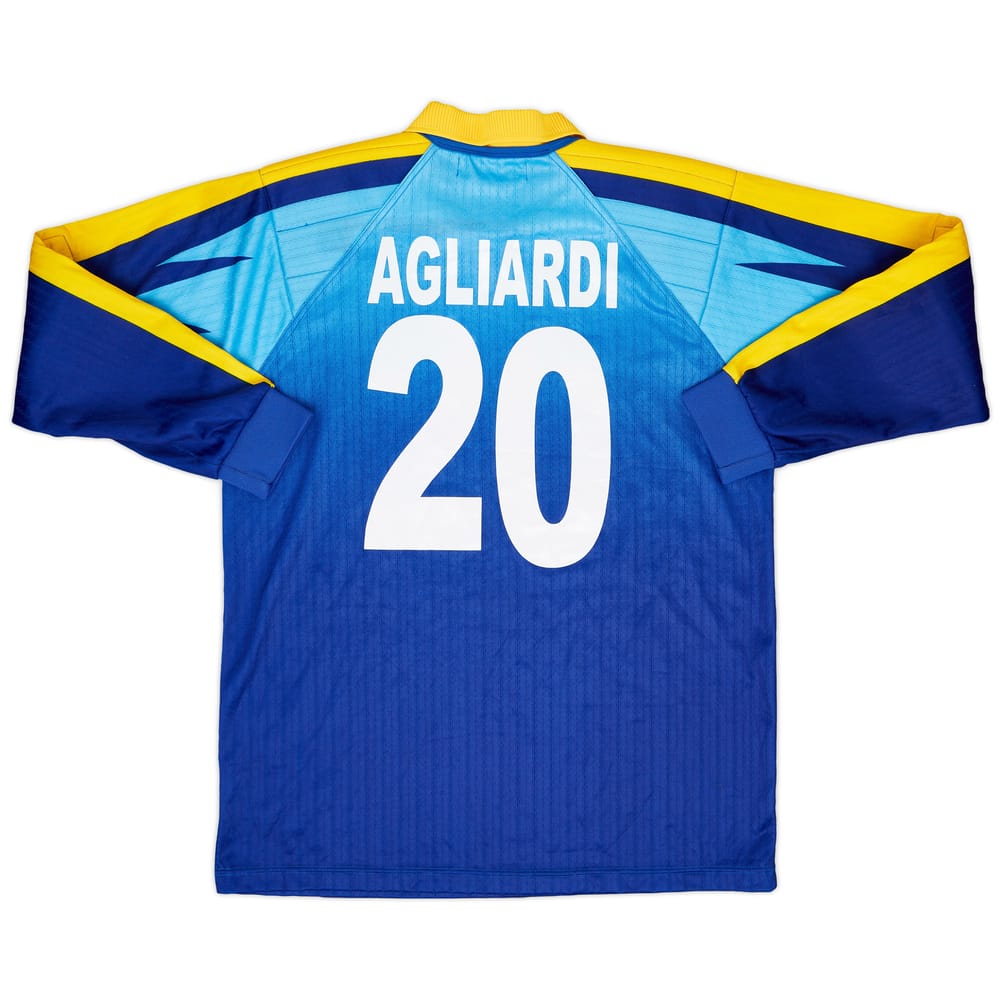 2002-03 Cosenza Match Issue GK Shirt Agliardi #20