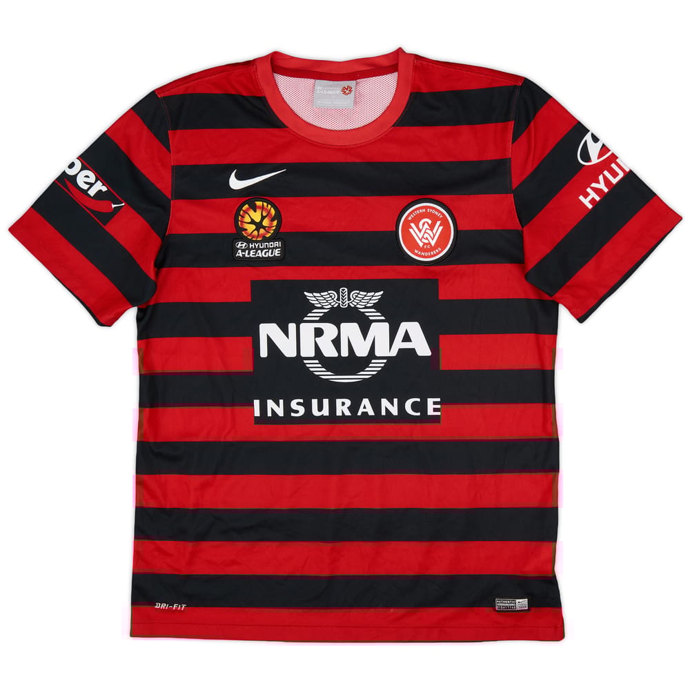 2014-15 Western Sydney Wanderers Home Shirt - 8/10 - (L)