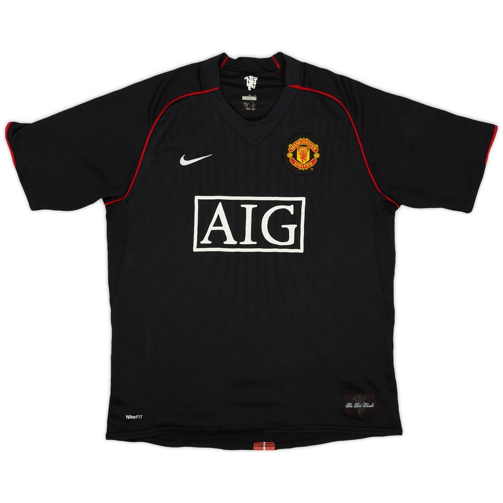 2007-08 Manchester United Away Shirt - 5/10 - (L)