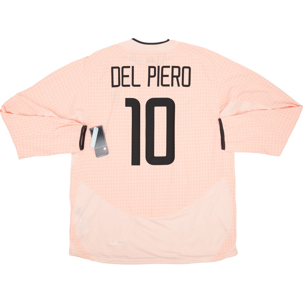 2003-04 Juventus Away L/S Shirt Del Piero #10 (XXL)