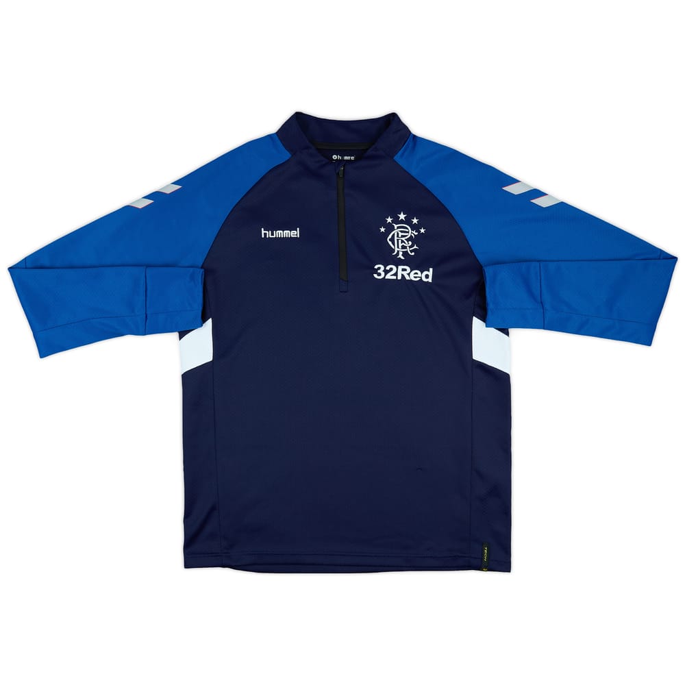 2018-19 Rangers Hummel Track Jacket - 7/10 - (M)
