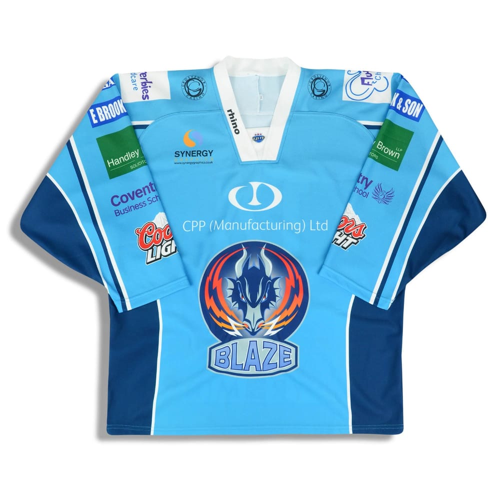 2011-12 Coventry Blaze Weaver #14 Rhino Jersey (Home) 3XL