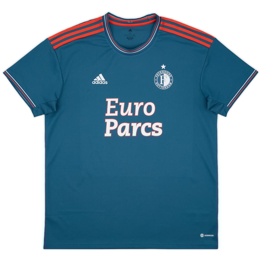 2022-23 Feyenoord Away Shirt - 10/10 - (XL)
