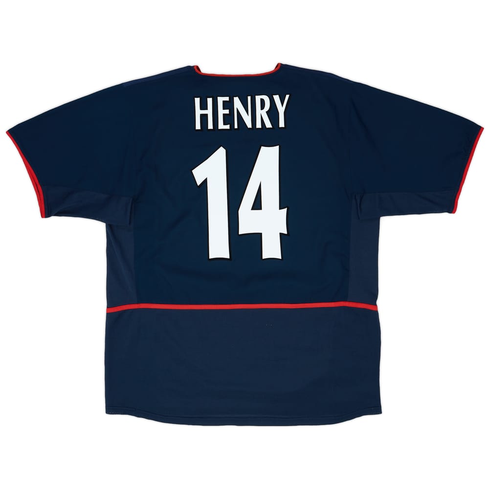 2002-04 Arsenal Away Shirt Henry #14 - 8/10 - (XXL)