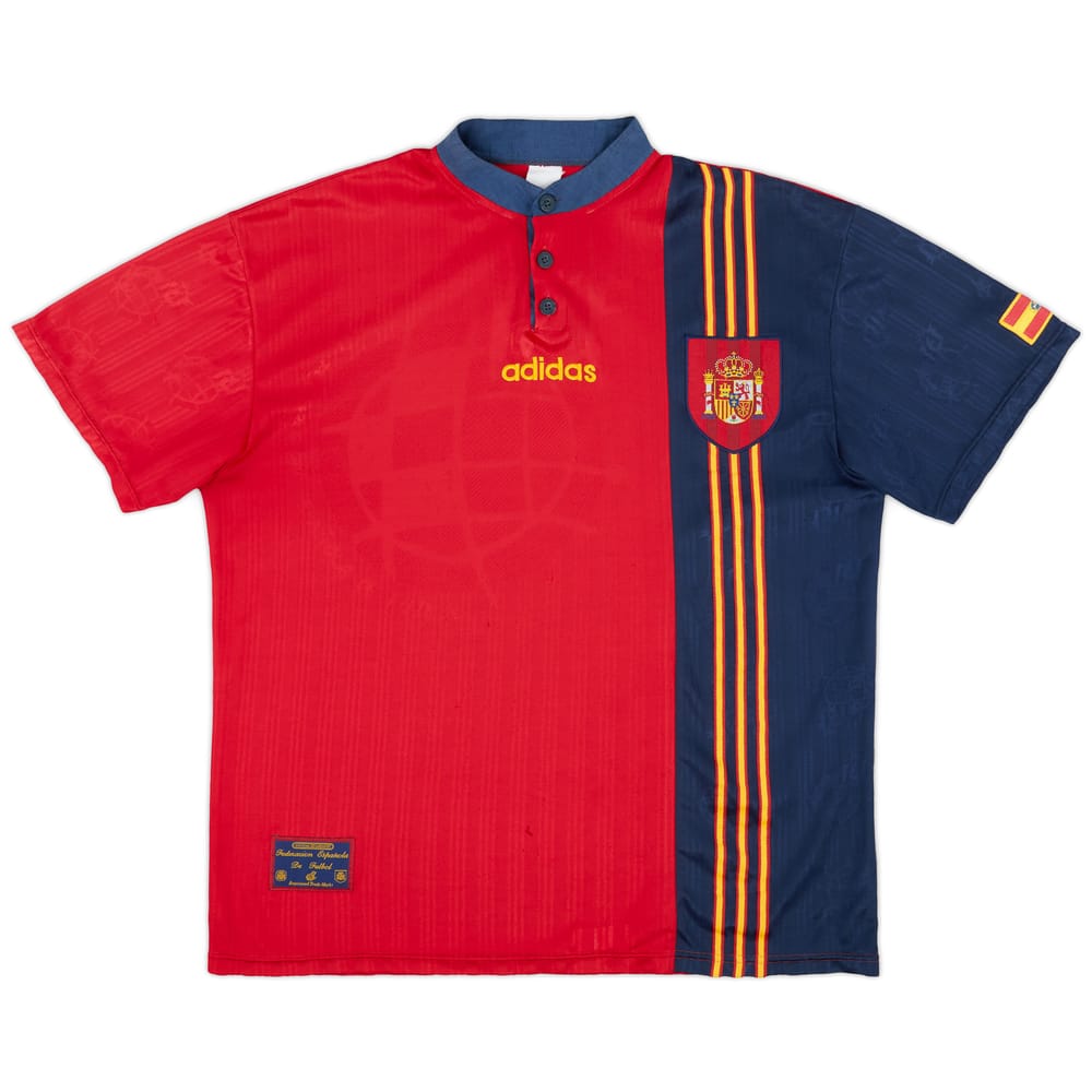 1996-98 Spain Home Shirt - 5/10 - (XL)