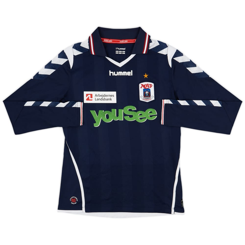 2012-13 AGF Aarhus Away L/S Shirt - 7/10 - (S)