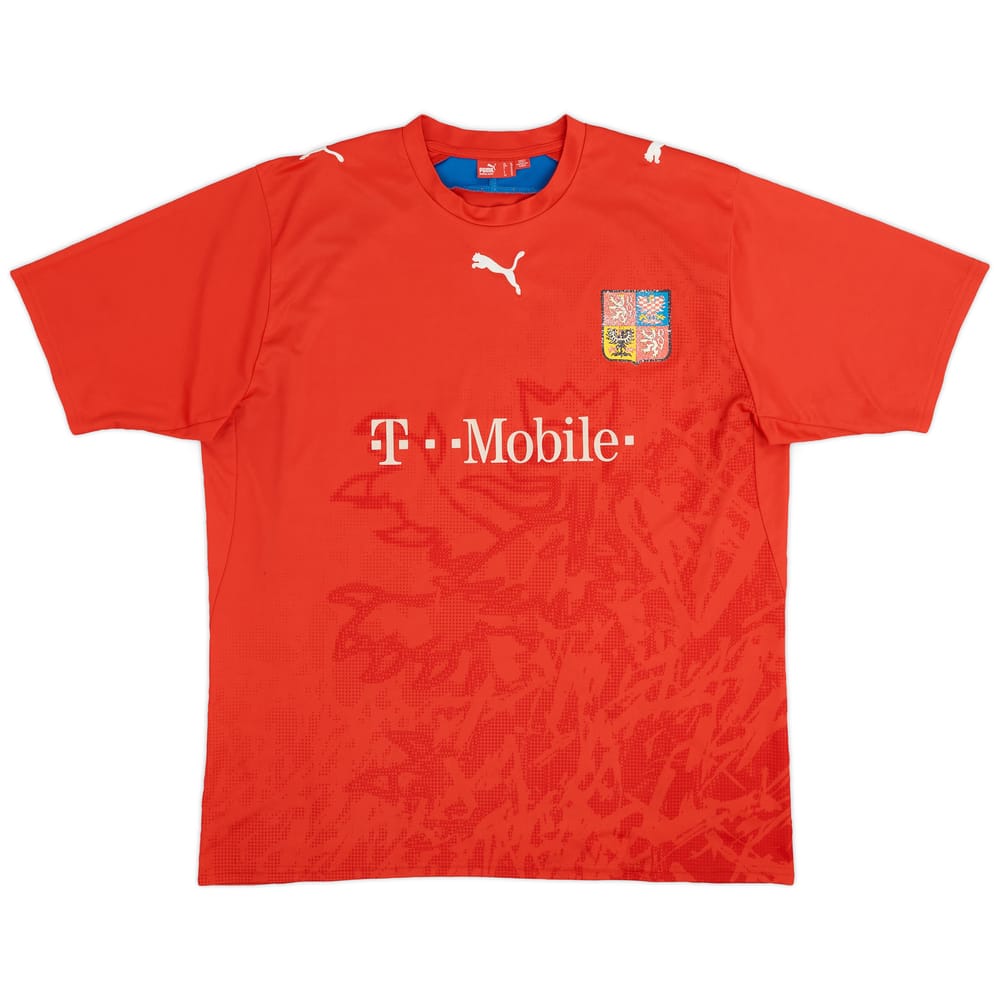 2006-08 Czech Republic Basic Home Shirt - 5/10 - (XL)