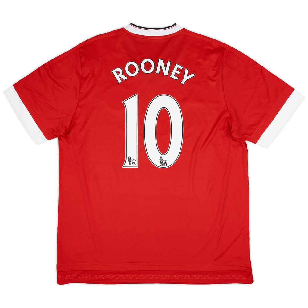 2015-16 Manchester United Home Shirt Rooney #10 (XL)