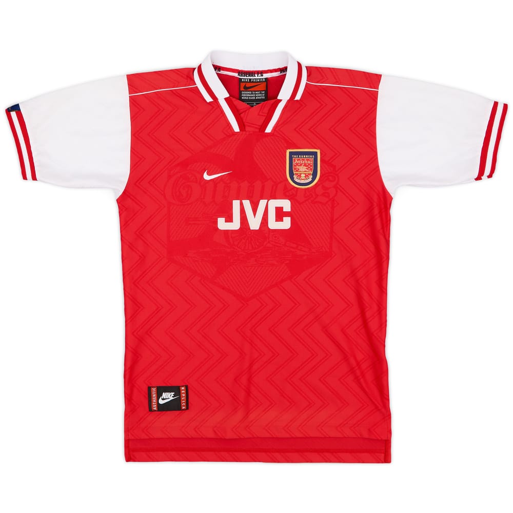 1996-98 Arsenal Home Shirt - 8/10 - (XL.Boys)