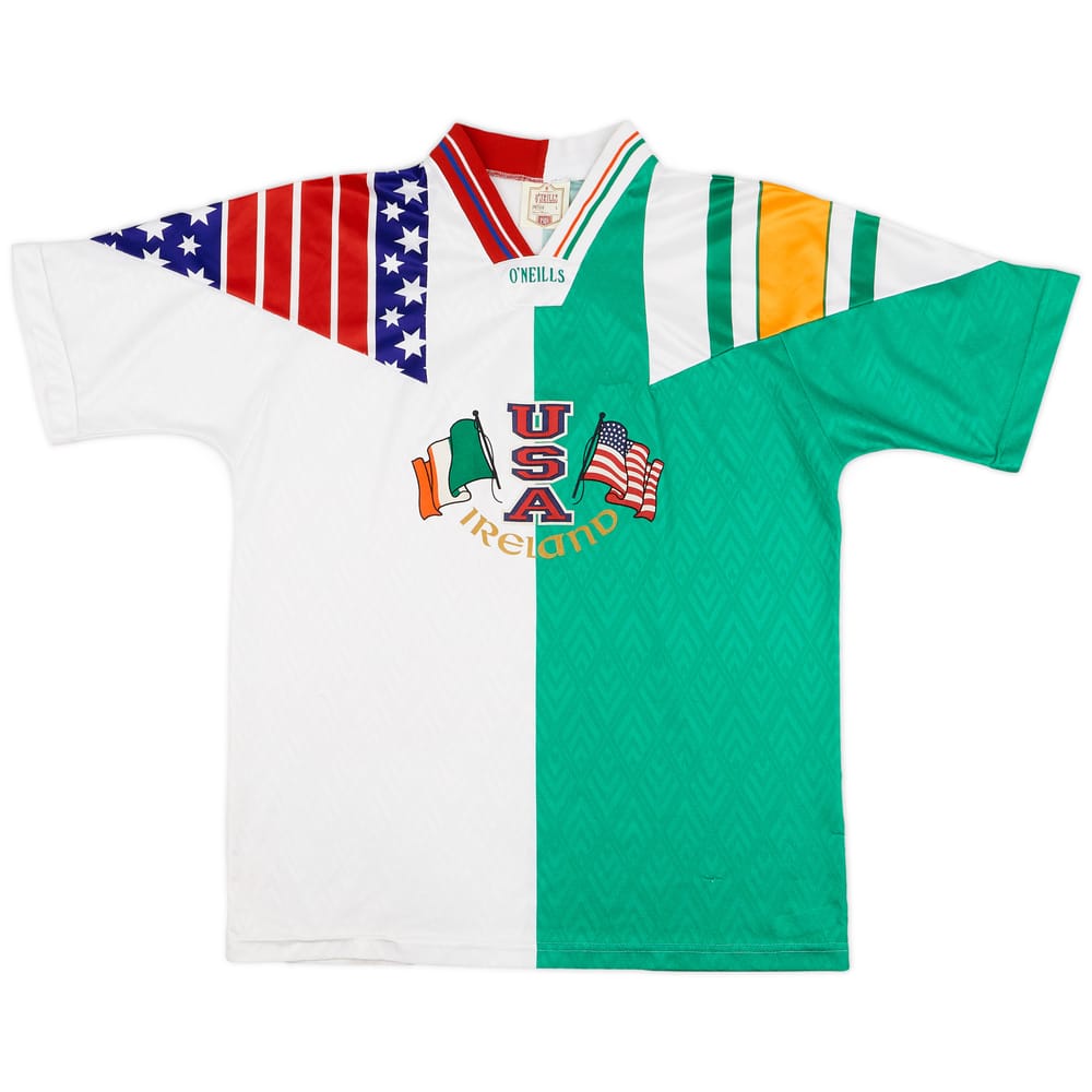 1994 Ireland O'Neills World Cup Training Shirt - 8/10 - (L)