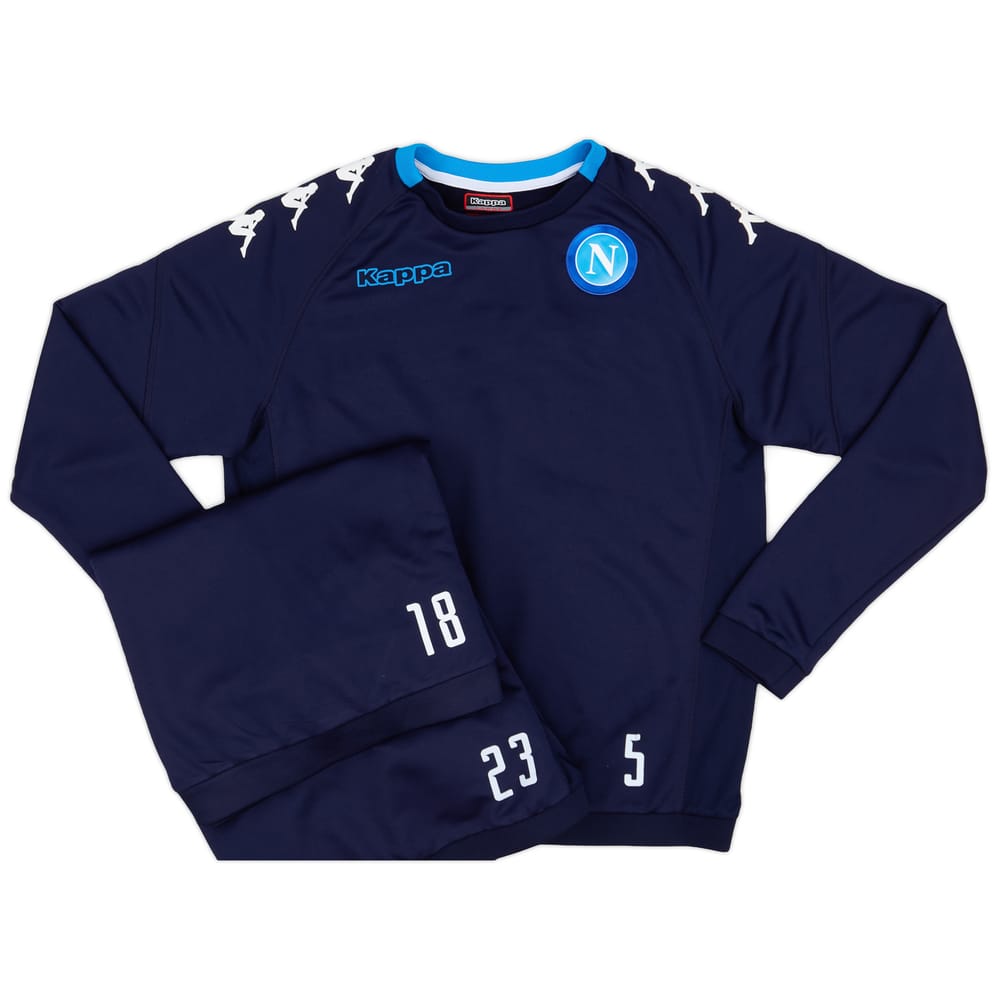 2017-18 Napoli Player Issue Training Top # - 5/10