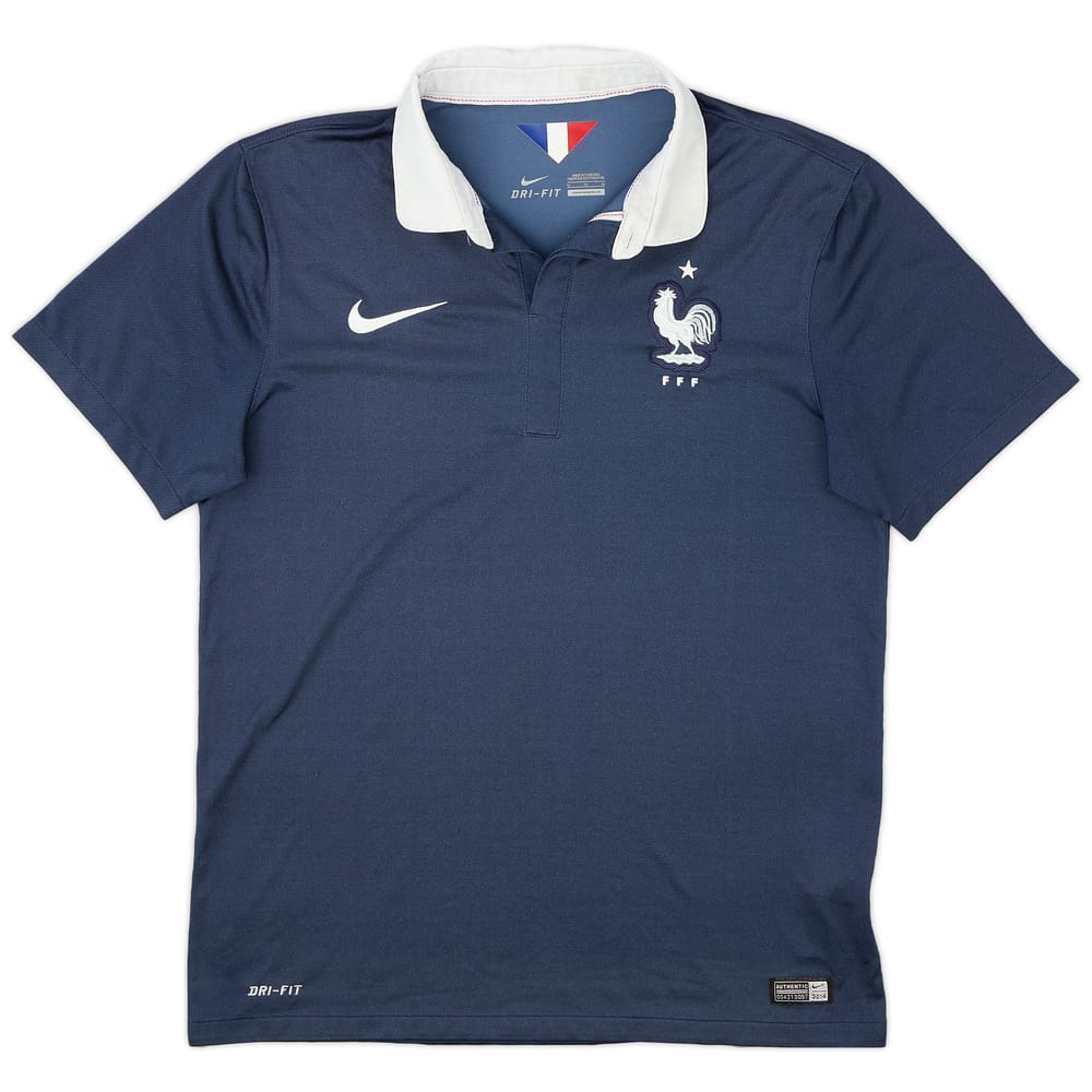 2014-15 France Home Shirt - 7/10 - (M)