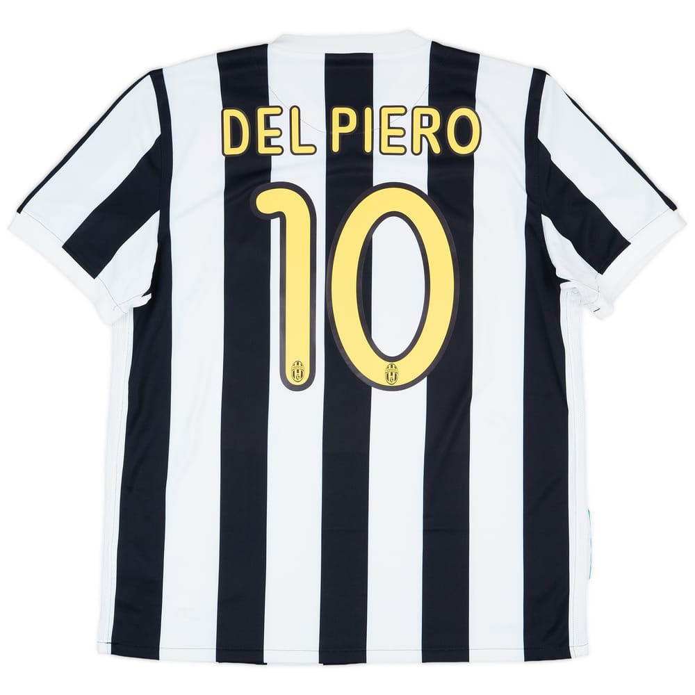 2009-10 Juventus Home Shirt Del Piero #10 - 9/10 - (L)