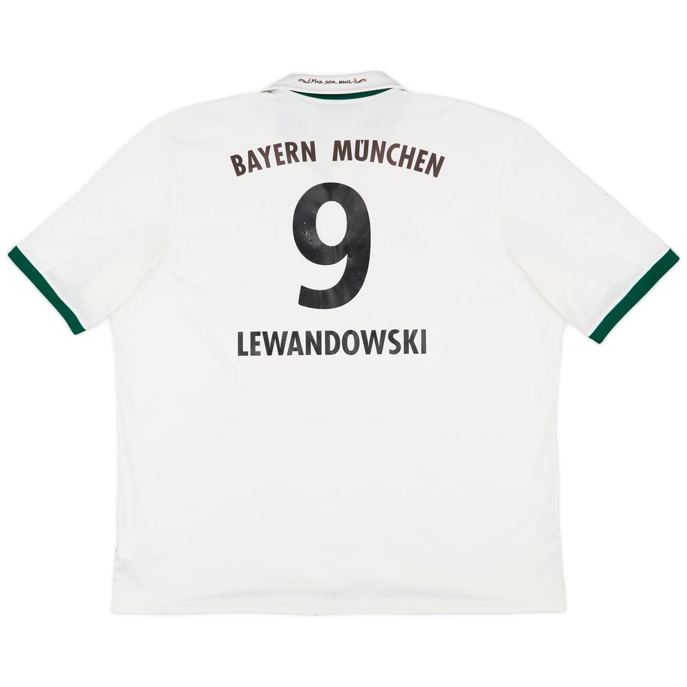 2013-14 Bayern Munich Away Shirt Lewandowski #9 - 6/10 - (3XL)