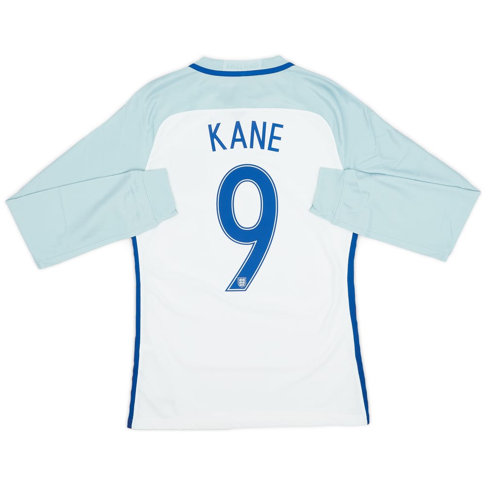 2016-17 England Player Issue Home L/S Shirt Kane #9 (M)