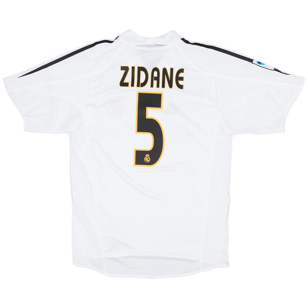 2004-05 Real Madrid Home Shirt Zidane #5 (S)
