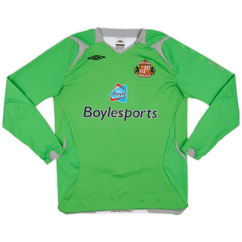 2008-09 Sunderland GK Shirt - 8/10 - (L.Boys)