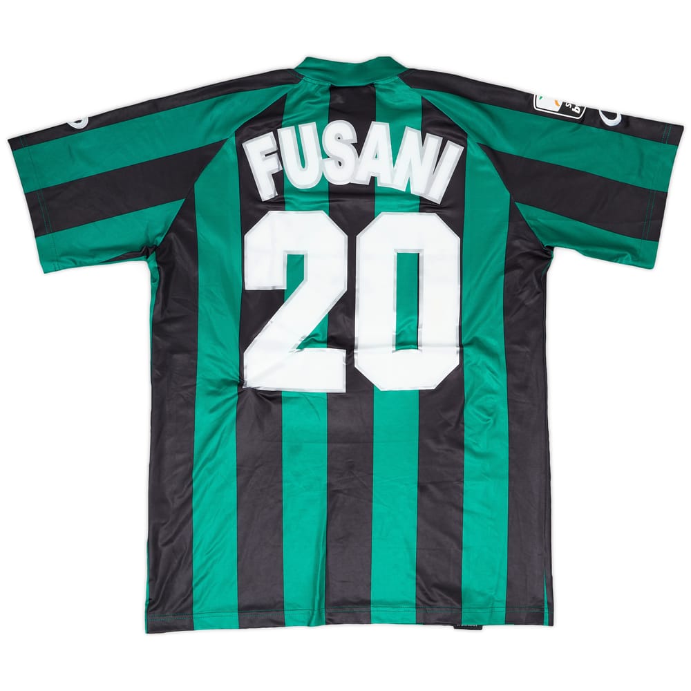 2010-11 Sassuolo Match Issue Home Shirt Fusani #20