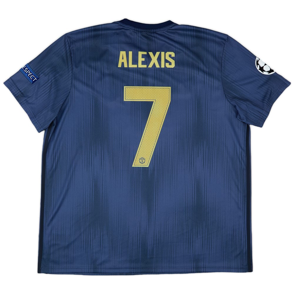 2018-19 Manchester United Third Shirt Alexis #7 (XXL)