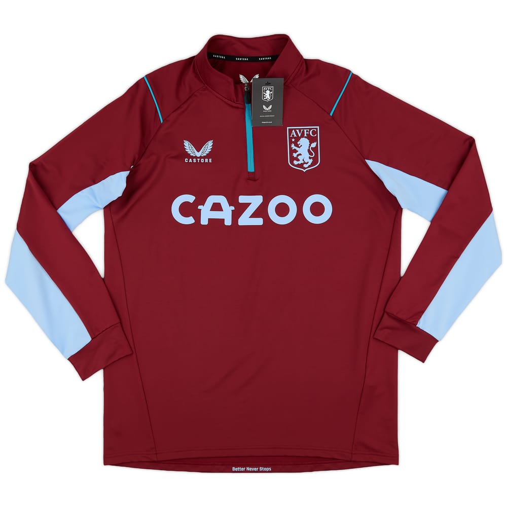 2022-23 Aston Villa Castore 1/4 Zip Training Top (M)