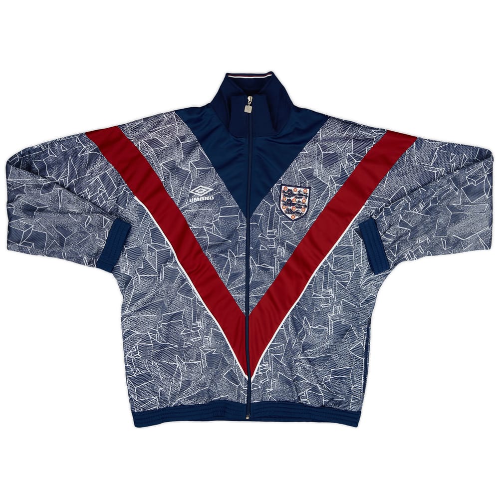 1993-95 England Umbro Track Jacket - 9/10 - (M)