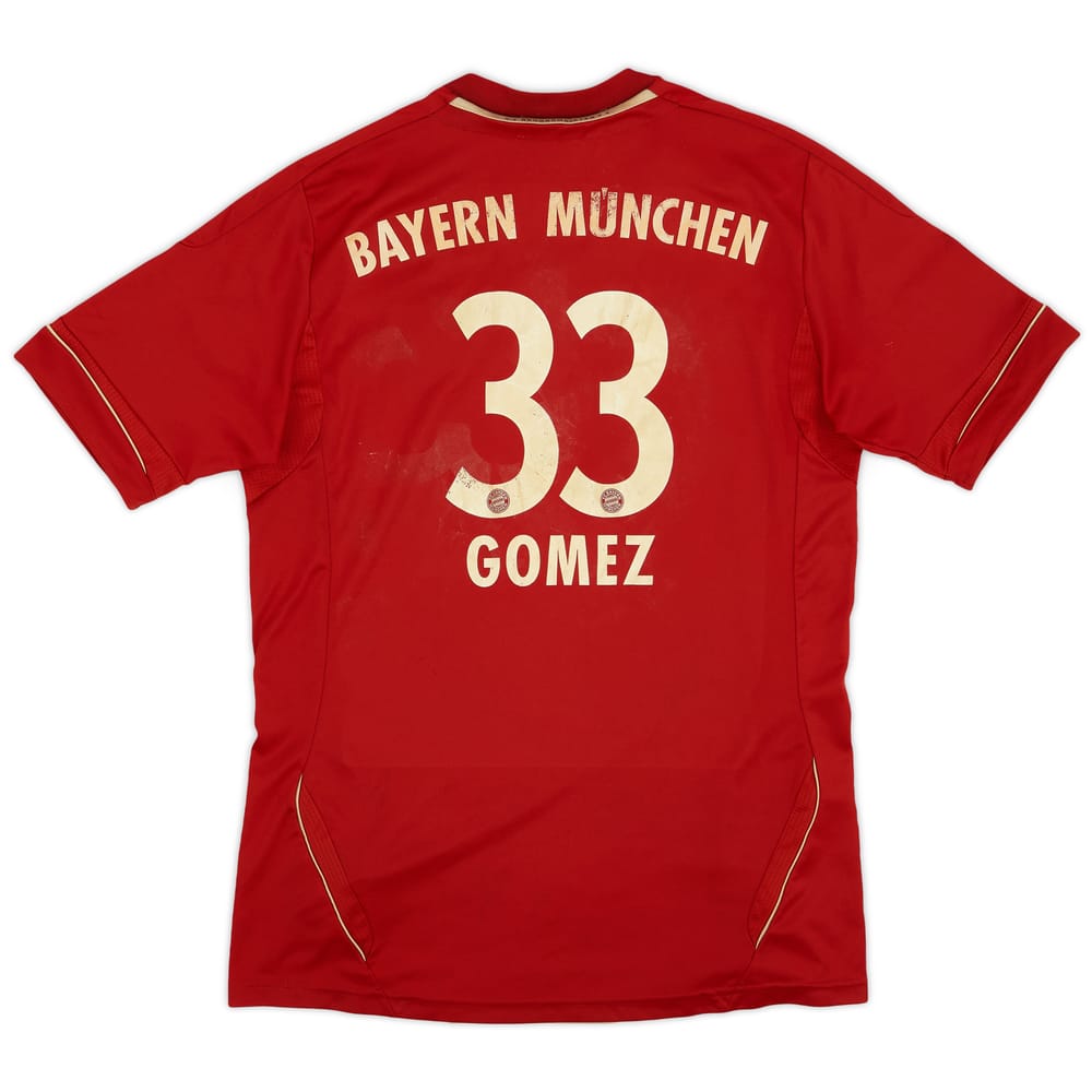 2011-13 Bayern Munich Home Shirt Gomez #33 - 5/10 - (XL.Boys)