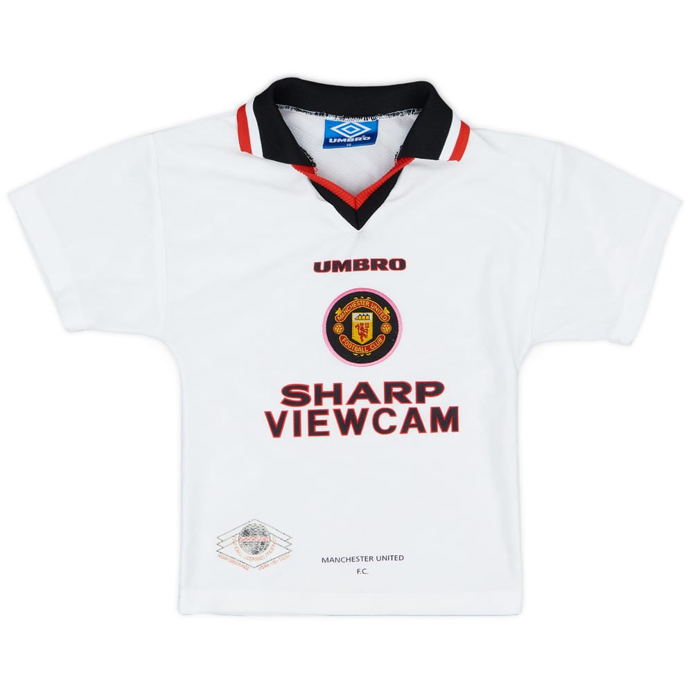 1996-97 Manchester United Away Shirt - 5/10 - (S.Boys)