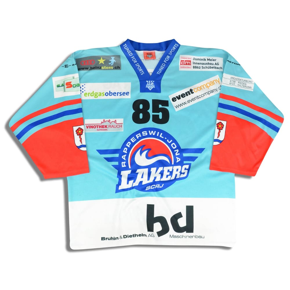 2005-06 Rapperswil-Jona Lakers #85 Tfs Jersey (Away) L