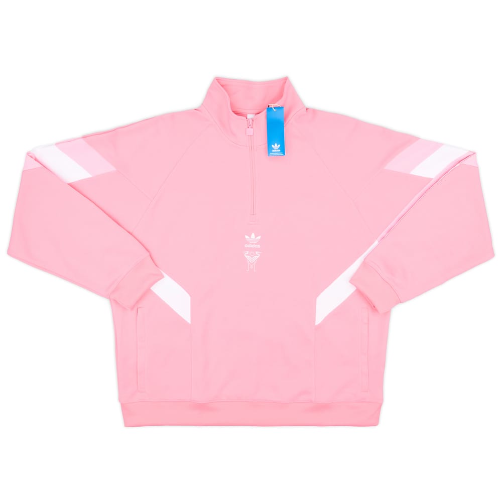 2025 Inter Miami adidas Originals 1/4 Zip Sweat Top