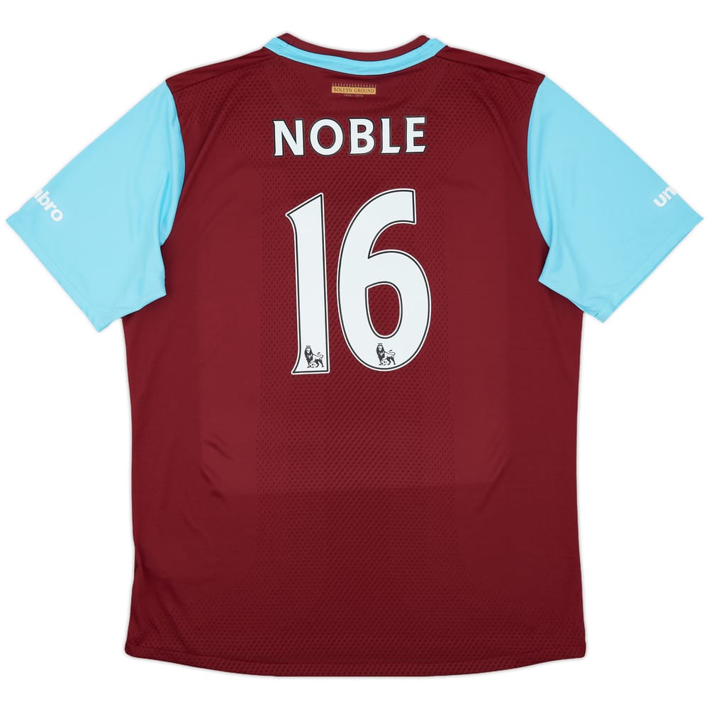2015-16 West Ham 'Boleyn' Home Shirt Noble #16 (XL)