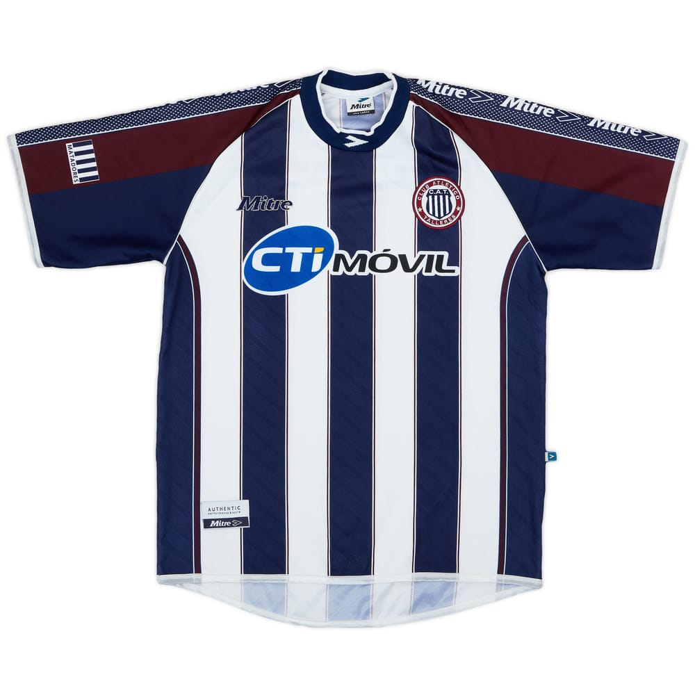 2000-01 Club Atletico Talleres Home Shirt - 9/10 - (L)