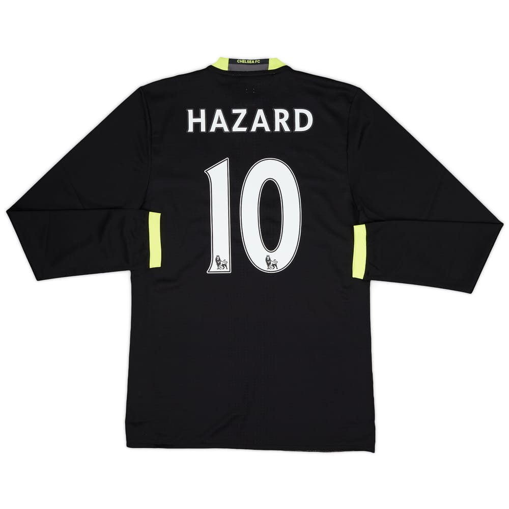 2016-17 Chelsea Player Issue Away L/S Shirt Hazard #10 (M/L)
