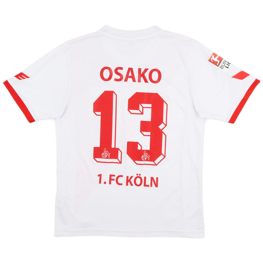 2014-15 FC Koln Home Shirt Osako #13 - 8/10 - (L)