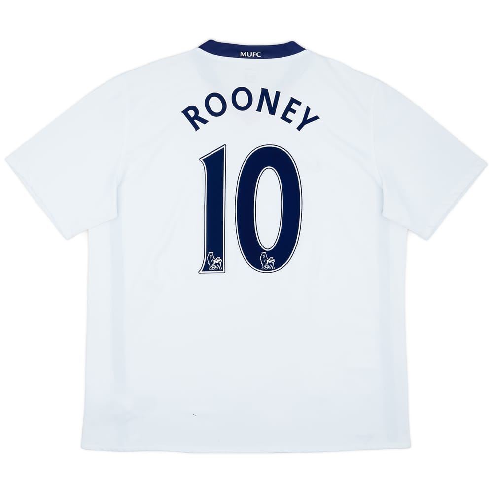 2008-10 Manchester United Away Shirt Rooney #10 - 7/10 - (XXL)